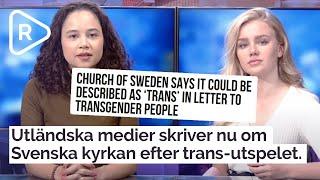 Utländska medier skriver nu om Svenska kyrkan efter trans-utspelet.