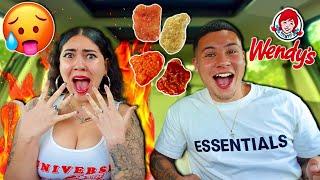 Trying Wendy's NEW SAUCY NUGGETS!!