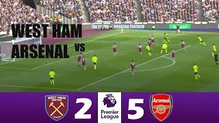 West Ham vs Arsenal | 2024 Premier League | Match Highlights