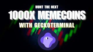 Hunt The Next 1000× Meme Coins With GeckoTerminal || The Leading Dex Tracker And Aggregator