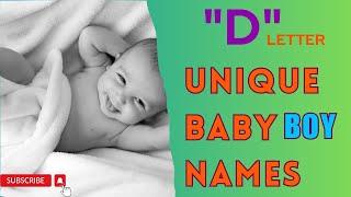 Hindu baby boy names with Letters "D" || Latest baby boy names | @EKTRITHUBADI