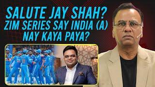 Salute Jay Shah? | ZIM Series Say India (A) Nay Kaya Paya? | Basit Ali