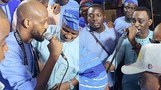 Sule Adio Atawewe Moment with Oganla Alabi Pasuma sing together on Stage