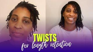 How I grow my natural hair using TWISTS