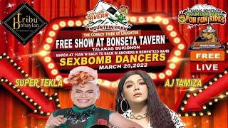 SUPER TEKLA AND AJ TAMIZA  FREE SHOW @ BONSETA TAVERN TALAKAG BUKIDNON