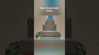 BEST AUTOMATIC STARIS IN MINECRAFT #housemusic #football #building #minecraft