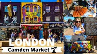 Camden Market - Best STREET FOOD in London - Camden town LONDON