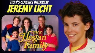 Jeremy Licht Tells All: The Hogan Family to Twilight Zone to auditioning for Steven Spielberg!