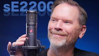 The Surprising Microphone Solution for Podcasters and Streamers: SE Electronics SE2200 Review