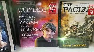 BROWSING THE BOOKS IN WH SMITH.