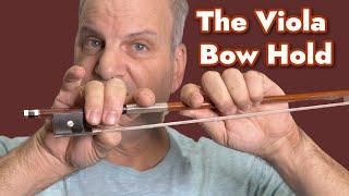 Viola Bow Hold Tutorial with Ronald Houston - How to hold the viola bow properly