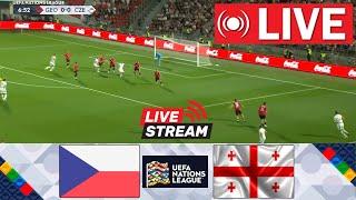 [LIVE] Czech Republic vs. Georgia | UEFA Nations League 2024/25 | Match Live Today!