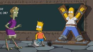 Bart became an honor student for excellent torturing in hell [The Simpsons]