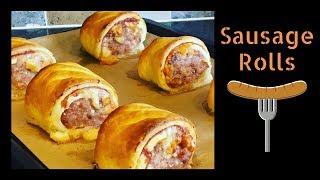 The most amazing sausage rolls recipe! :)  Cook with me.