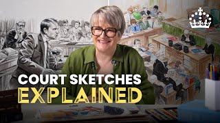 How Do Artists Capture Trials? Courtroom Sketches | Justice Explained