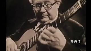 Andres Segovia Live Concert on RAI Italian Television 1956