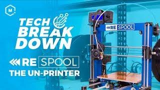 The New MatterHackers ReSpool // 3D Un-Printer