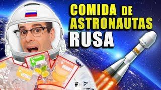 Probando COMIDA de ASTRONAUTAS RUSA | Comida Espacial Real