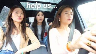 SURVIVING OUR LITTLE SISTER DRIVING FOR THE FIRST TIME *nightmare*