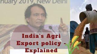 India’s First ever Agri Export Policy Explained  #Export #India #PMModi