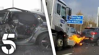 Dashcams: Capturing The Chaos Of Britain's Streets | The Motorway Cops | Channel 5