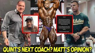 Who Will Be Quinton Eriya's NEXT COACH?? What Matt Jansen Thinks About Quinton?