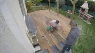 Terrasse en bois ..... en 3 minutes