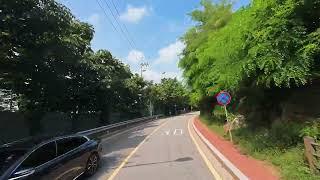 Driving the Bugak Skyway from Korea University in Seongbuk-gu, Seoul | 2024 Driving in KORE