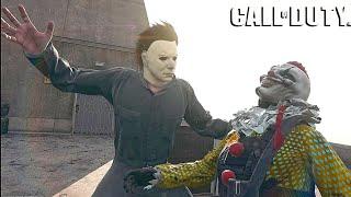 COD Michael Myers With Executions - Call Of Duty Finishers