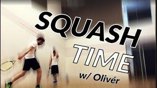 VLOG #2 | SQUASHTIME! | Miska Christopher w/ Németh Olivér