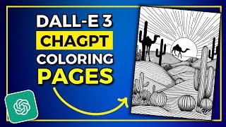 Dall-E 3 and Chat GPT Just Changed Creating KDP Coloring Books FOREVER!