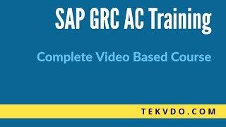 SAP GRC Training - MSMP Workflow Introduction - SAP GRC 10.1 Complete video based course