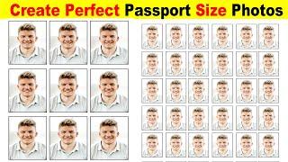 Create Perfect Passport Photos in Photoshop: Step-by-Step Guide