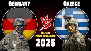 Germany vs Greece Military Power Comparison 2025 | Greece vs Germany Military Power 2025