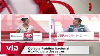 VIA Televisión entrevista al Lic. Heber Saavedra por la Colecta Pública Nacional