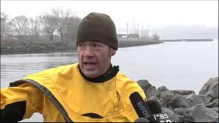 Swimming the Newtown Creek in New York City