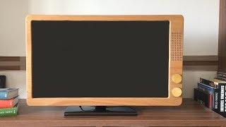 Converting Led TV to Retro TV - Led TV yi Nostaljik TV ye Dönüştürme