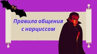 Правила общения с нарциссом