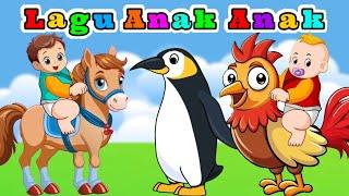 Lagu Anak Indonesia ~ Lihat Kebunku ~ Potong Bebek Angsa ~ Animasi Kartun Ayam Dan Bebek