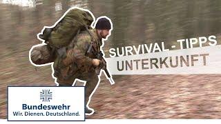 Survival-Tipps #2: Unterkunft - Bundeswehr