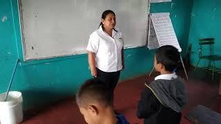 Niños de la escuela mauricio cajina Nueva Guinea Nicaragua.