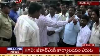 Police Rude Behaviour on Victim in Medak (TV5)