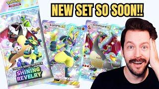 Shining Revelry BOOSTER SET SURPRISE RELEASE! Shiny Pokemon in Pokemon Pocket!