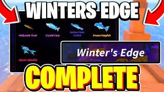 How To COMPLETE WINTERS EDGE UPDATE In Fisch! Fisch New Update! (Fisch Winters Edge Update) Roblox