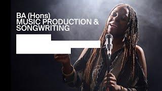 create.songs With Our Songwriting Degree at pointblank Music School