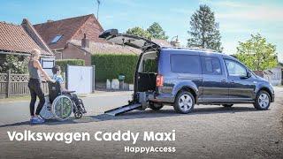 Volkswagen Caddy Maxi HappyAccess, accessibilité et modularité !