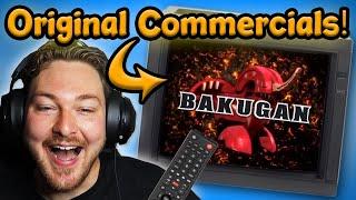 Reacting to OLD Bakugan Commercials!!!