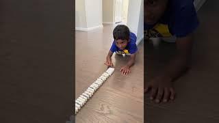 Dominoes Effect Crazy Imran Tamil Kids Vlog From USA #crazyimran