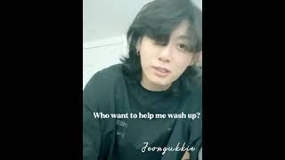 pov:u want to help him wash up|| #jeonjungkook || #v #rm #jimin #jhope #jin #suga || #jeongukkie