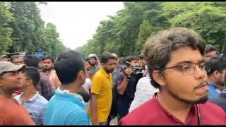 Aspirants protest against OSSC ,OSSSC,OPSC at lower PMG,Bhubaneswar